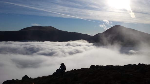 Seconds after we realised a mist inversion was happening.